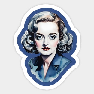 Bette Davis Sticker